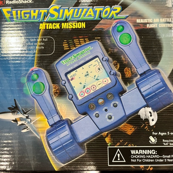 Radio Shack | Other | Vintage Radio Shack Flight Simulator | Poshmark